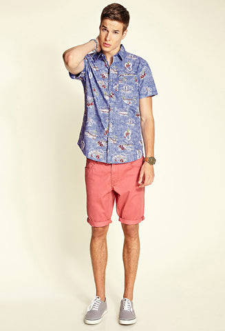 Classic Fit Aloha Shirt